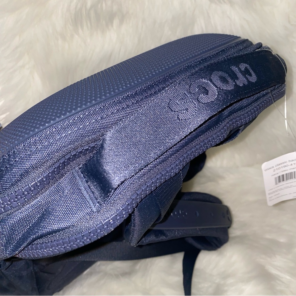 Crocs navy blue classic backpack New - Picture 3 of 8